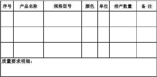 排产通知单模板（设备排产通知单模板）-第2张图片-马瑞范文网