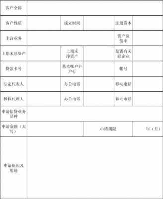 申请信贷系统工号模板（信贷申报）-第3张图片-马瑞范文网