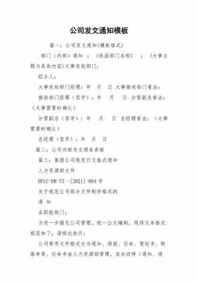 公司正式发文 公司发正式通知的模板-第3张图片-马瑞范文网