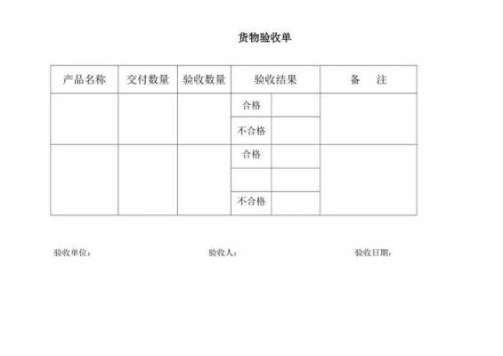  超市收货验收单模板「超市验收单怎么打」-第3张图片-马瑞范文网