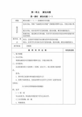 小学数学教案怎么设计模板,小学数学教学设计模板基本步骤 -第2张图片-马瑞范文网