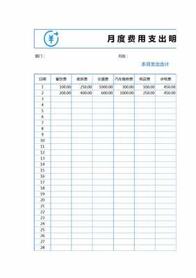 费用支出台账表格怎么做 费用支出台账模板-第2张图片-马瑞范文网