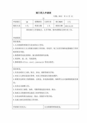 用人单位申请人是什么意思 单位用人申请报告模板-第3张图片-马瑞范文网