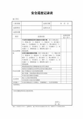 安全巡检检查内容-安全检查巡检报告模板-第2张图片-马瑞范文网