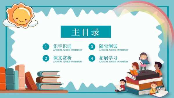 小学课件模板图片ppt（小学课件模板图片）-第2张图片-马瑞范文网