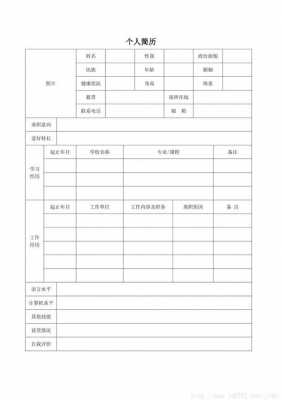 怎么制作表格简历模板 如何做表格模板做简历-第3张图片-马瑞范文网