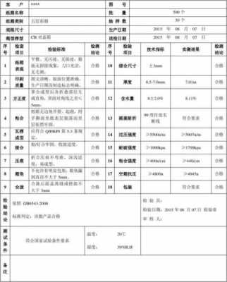 纸箱测试报告模板,纸箱性能测试 -第2张图片-马瑞范文网