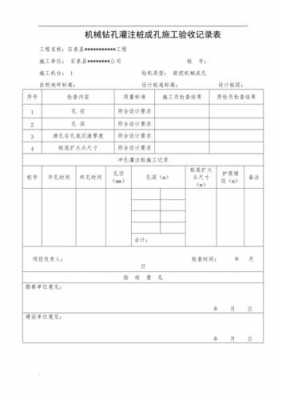 钻孔质量验收书模板,钻孔验收内容 -第1张图片-马瑞范文网