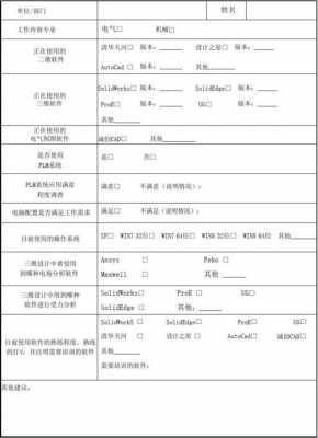 软件试用调查表模板_软件试用报告怎么写-第1张图片-马瑞范文网