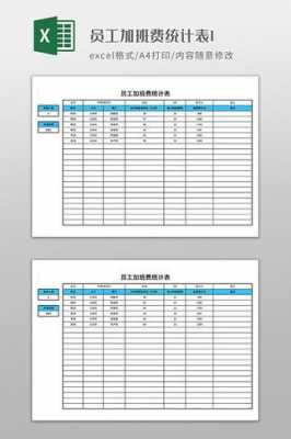 员工加班费统计表模板_员工加班费统计表模板怎么写-第3张图片-马瑞范文网