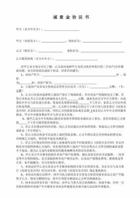 中介商铺诚意金模板_购卖商铺 诚意金 合约 注意什么-第1张图片-马瑞范文网