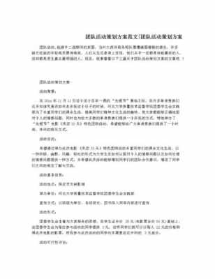 学校团体活动方案模板（学校团队活动策划方案范文）-第3张图片-马瑞范文网