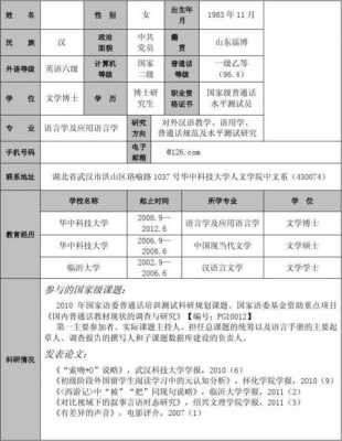 考博申请简历模板范文-考博申请简历模板-第3张图片-马瑞范文网