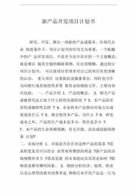 产品项目开发计划书模板范文-产品项目开发计划书模板-第2张图片-马瑞范文网