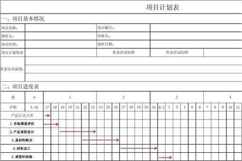 制定项目计划模板（制定项目计划模板图片）-第2张图片-马瑞范文网