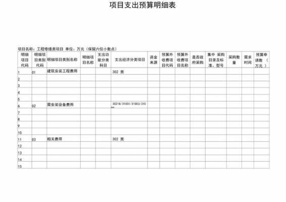 项目资金预算表模板_项目资金预算书范本-第2张图片-马瑞范文网