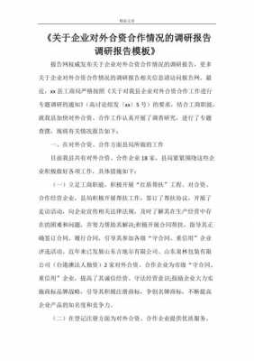 公司调查报告怎么写-第3张图片-马瑞范文网