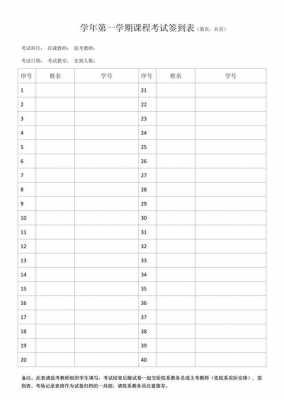 团支书签到表模板-第2张图片-马瑞范文网