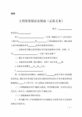 设施保函模板,设施保证金是什么意思 -第1张图片-马瑞范文网