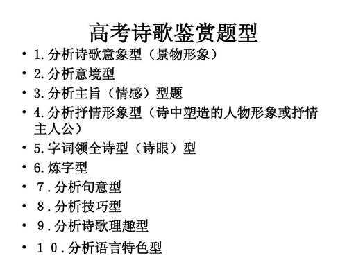 高考诗歌对比阅读ppt模板,诗歌对比阅读模拟题 -第3张图片-马瑞范文网