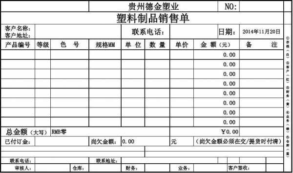 石料销售单模板（石料销售方案）-第1张图片-马瑞范文网