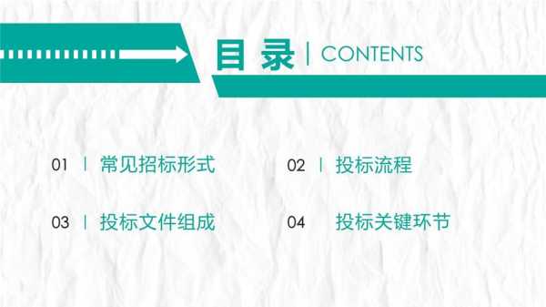 投标汇报ppt模板,投标汇报注意哪些 -第3张图片-马瑞范文网