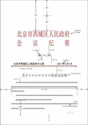 会议纪要格式模板红头-第1张图片-马瑞范文网