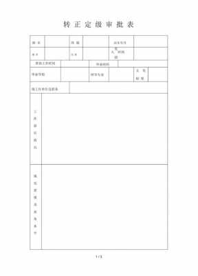 转正定级审批表怎么写 转正定级审批表模板-第1张图片-马瑞范文网