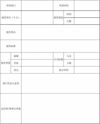 商务接待审批单模板（商务接待审批单模板怎么写）-第3张图片-马瑞范文网