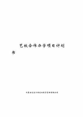 合作办学企划书模板,合作办学实施方案 -第1张图片-马瑞范文网