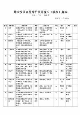 宣传照拍摄脚本模板-第3张图片-马瑞范文网