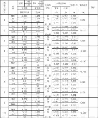 四等水准自动计算模板-第2张图片-马瑞范文网