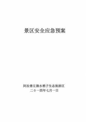 景区安全生产预案 景区安全预评价报告模板-第2张图片-马瑞范文网