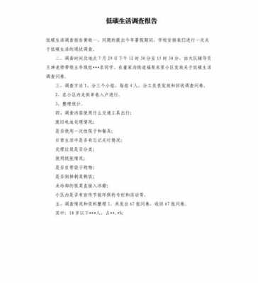  生活变化调研访谈模板「生活方式变化调查报告」-第2张图片-马瑞范文网