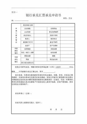 银行承兑贷款申请模板-第1张图片-马瑞范文网