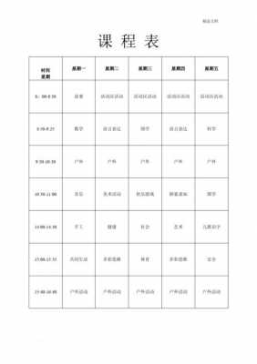 幼儿园每日所学模板-第2张图片-马瑞范文网