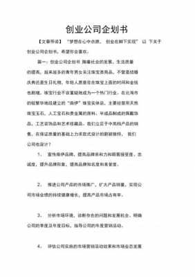 企业计划书模板总结_企业计划书详细-第1张图片-马瑞范文网