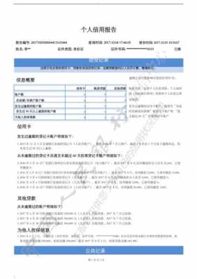 央行征信报告模板下载-第3张图片-马瑞范文网