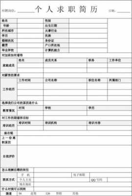  暑假工简历模板下载「暑假工作简历表怎么写」-第3张图片-马瑞范文网