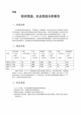 社会效益分析报告模板_社会效益分析范文-第2张图片-马瑞范文网