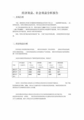 社会效益分析报告模板_社会效益分析范文-第1张图片-马瑞范文网