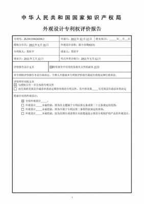 专利评估模板-第3张图片-马瑞范文网