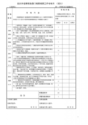 部门考核表模板,部门考核怎么写 -第3张图片-马瑞范文网