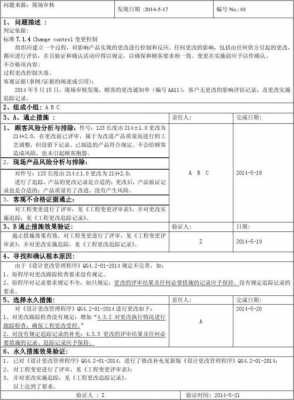 qc整改报告模板-第3张图片-马瑞范文网