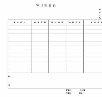 费用审计报表模板_费用审计怎么做-第3张图片-马瑞范文网