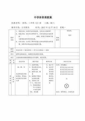 学校体育教案模板范文_学校体育学教案模板-第1张图片-马瑞范文网