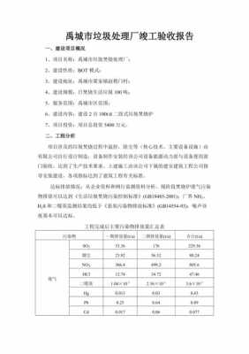 垃圾池验收报告模板-第2张图片-马瑞范文网