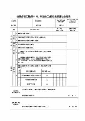  钢筋模板验收资料「钢筋模板验收资料清单」-第2张图片-马瑞范文网