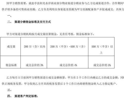 商品房分销合同模板下载 商品房分销合同模板-第3张图片-马瑞范文网