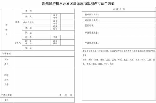  办规划证申请模板「办理规划证需要哪些条件」-第2张图片-马瑞范文网